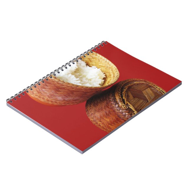 Cuaderno Arroz pegajoso [Khao Niao] comida tailandesa lao (Lado Izquierdo)