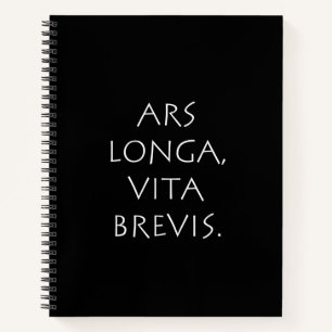 Cuaderno Ars Longa Vita Brevis