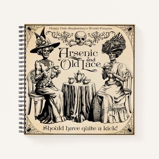 Cuaderno Arsénico y antiguo encaje (Anverso)
