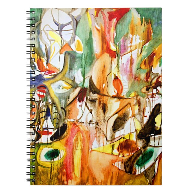 Cuaderno Arshile Gorky un año la hierba láctea (Frente)