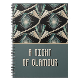 Cuaderno Art Deco Celebration | Pearl & Sunburst Wedding