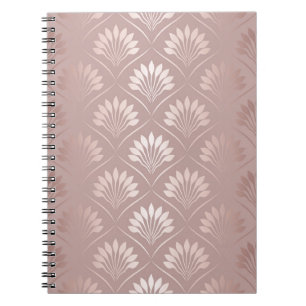 Cuaderno Art Deco: Elegancia De Entramado De Oro.