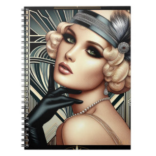 Cuaderno Art Deco Femme Fatale Planner