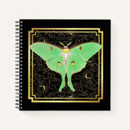 Cuaderno Art Deco Luna Moth