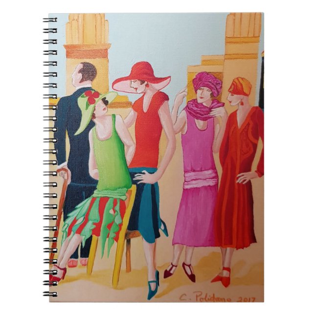 Cuaderno Art Deco Women  (Frente)