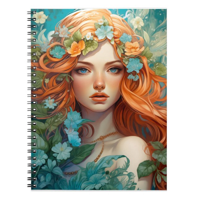 Cuaderno Art Nouveau Aos sí Fairy (Frente)