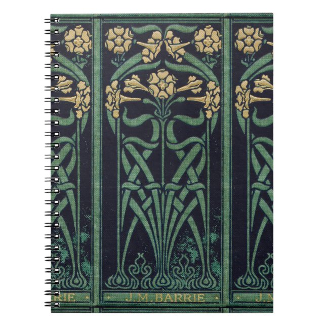 Cuaderno Art Nouveau J.M. Barrie (Frente)