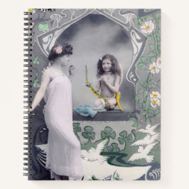 Cuaderno Art Nouveau Valentine de 1904