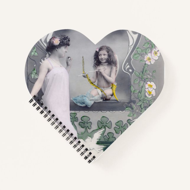 Cuaderno Art Nouveau Valentine de 1904 (Anverso)