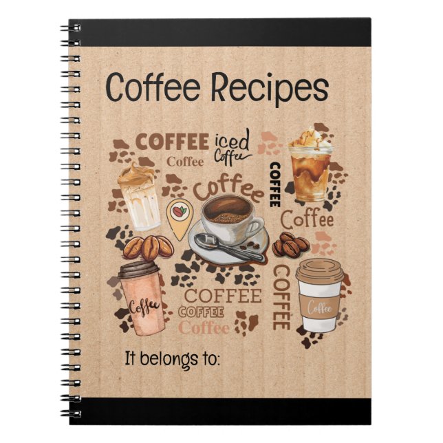 CUADERNO ART OF COFFEE NOTEBOOK (Frente)