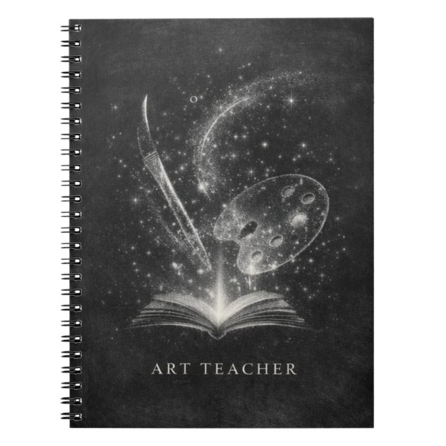 Cuaderno Art Teacher Chalk Dust Constellation Art (Frente)