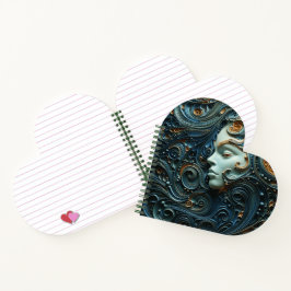 Cuaderno Arte 3D de Moonlit Woman