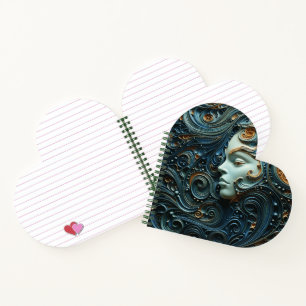 Cuaderno Arte 3D de Moonlit Woman