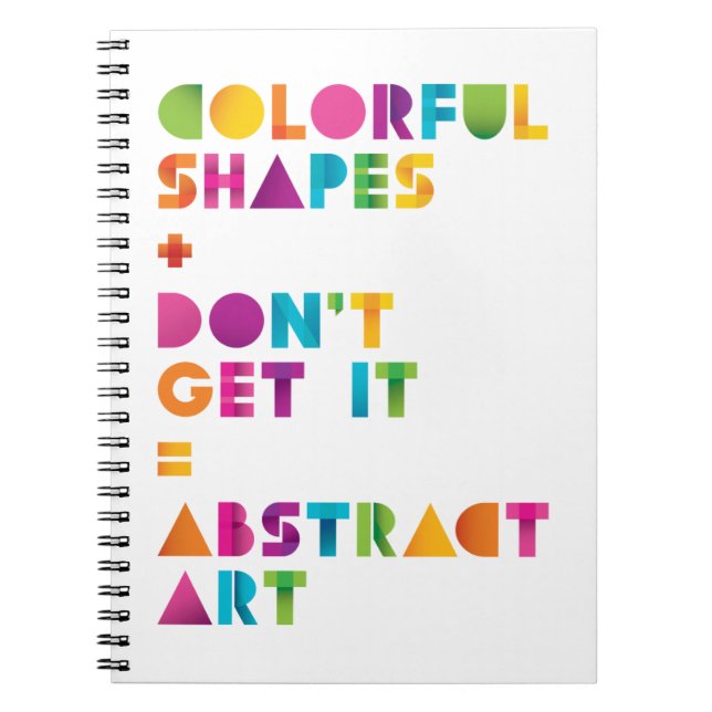 Cuaderno Arte abstracto (Frente)