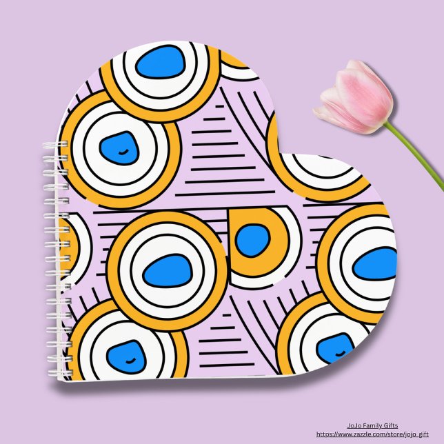 Cuaderno Arte abstracto colorido de Tibet moderno (Subido por el creador)