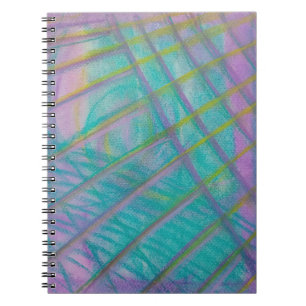 Cuaderno Arte abstracto colorido único P34