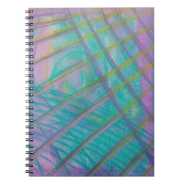 Cuaderno Arte abstracto colorido único P34 (Frente)