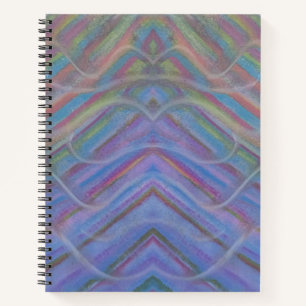 Cuaderno Arte abstracto colorido único P40M