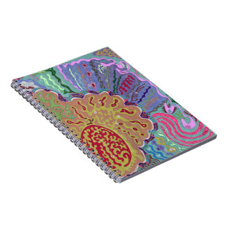 Cuaderno Arte abstracto "coral"