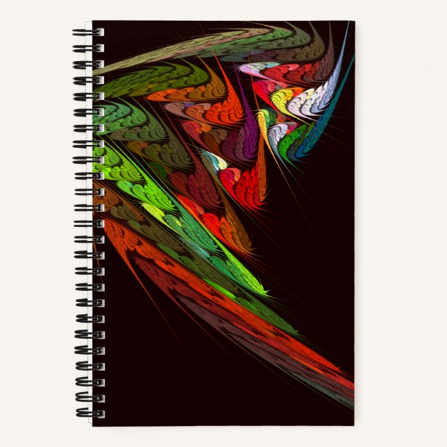 Cuaderno Arte abstracto de Chameleon (Anverso)