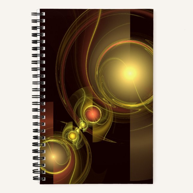Cuaderno Arte abstracto de conexión íntima (Anverso)