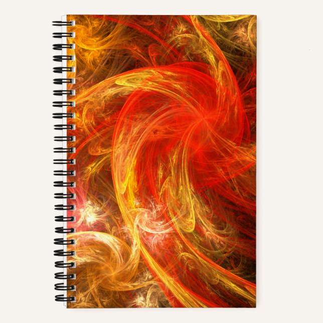 Cuaderno Arte abstracto de Firestorm (Anverso)
