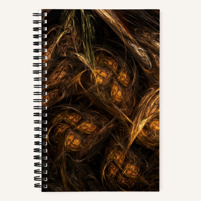 Cuaderno Arte abstracto de la Madre Tierra (Anverso)