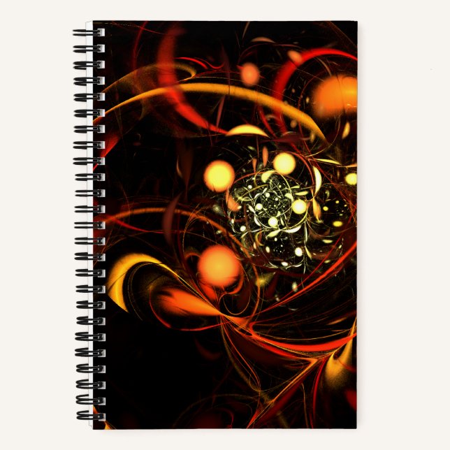Cuaderno Arte abstracto de latido (Anverso)