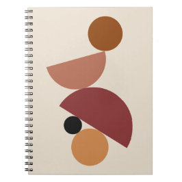Cuaderno Arte abstracto de mediados de siglo mantenido en e