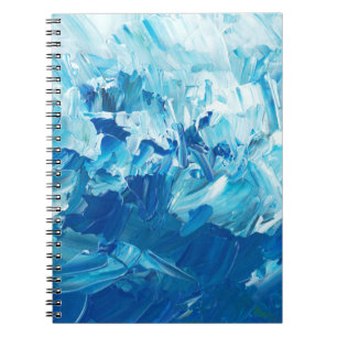 Cuaderno Arte abstracto de textura de fondo