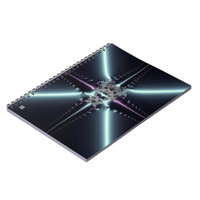 Cuaderno Arte abstracto estrella azul (Lado Izquierdo)