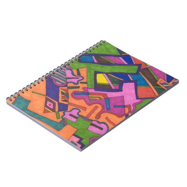 Cuaderno Arte abstracto "geométrico" (Lado Izquierdo)