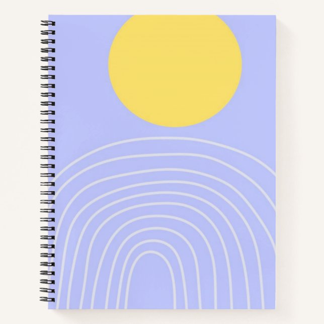 Cuaderno arte abstracto moderno (Anverso)
