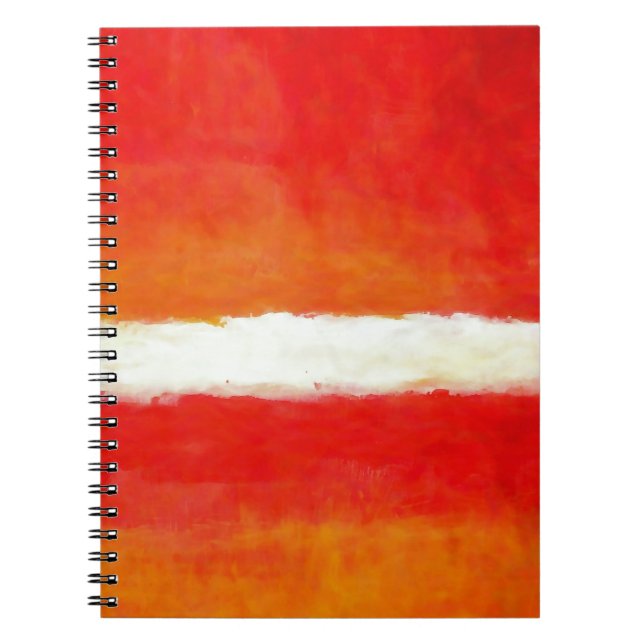 Cuaderno Arte abstracto moderno - estilo Rothko (Frente)