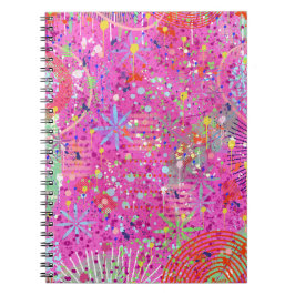 Cuaderno Arte abstracto: Sueños de verano