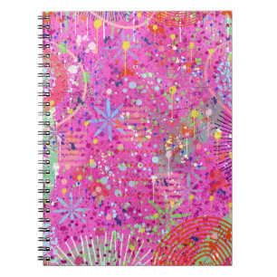 Cuaderno Arte abstracto: Sueños de verano