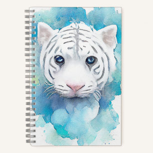 Cuaderno Arte acuarela sobre la naturaleza animal salvaje d