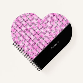 Cuaderno Arte africano, árboles de coco tropical de silueta