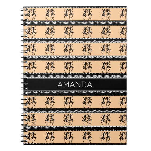 Cuaderno Arte africano, celebración (Frente)