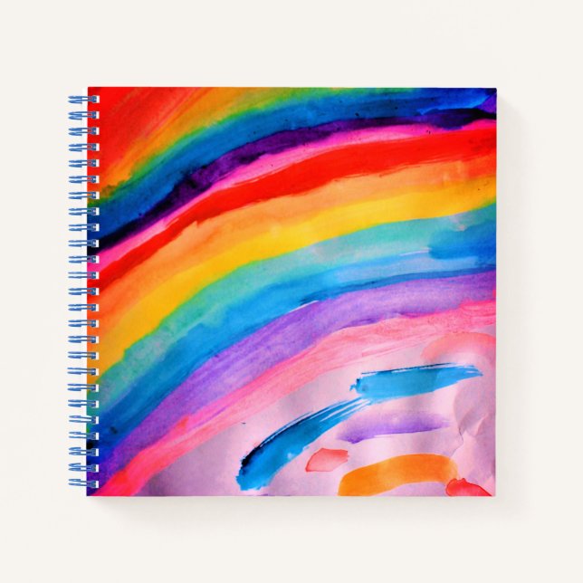 Cuaderno Arte arco iris (Anverso)
