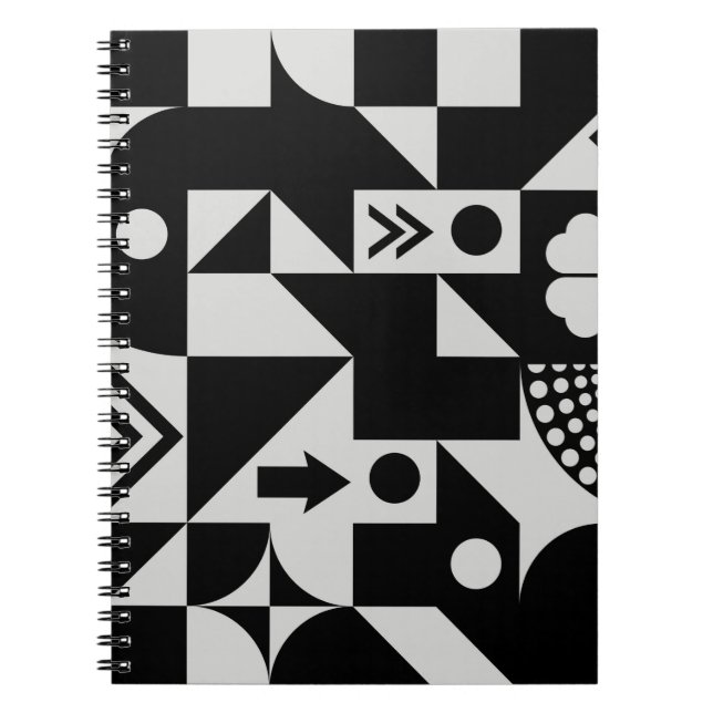 Cuaderno arte artístico abstracto (Frente)