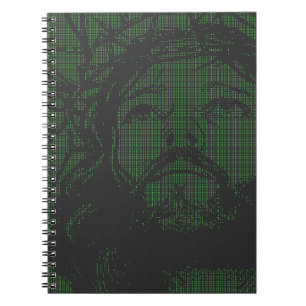 Cuaderno Arte ASCII Jesús Corona de Espinas Juan 19:30