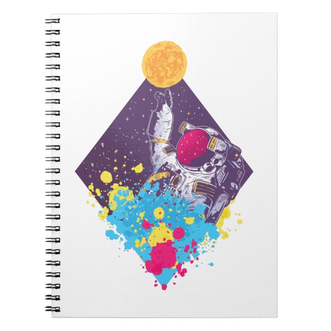 Cuaderno Arte astronauta (Frente)