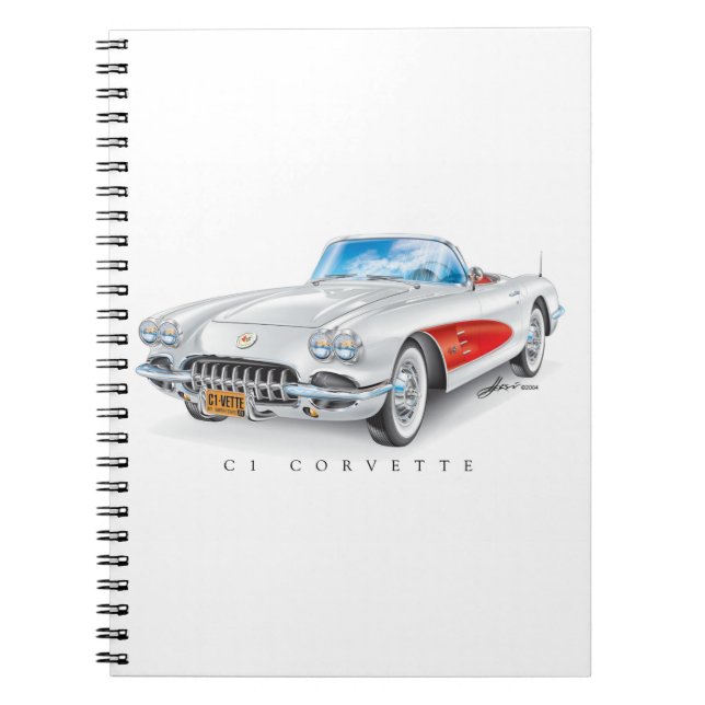 CUADERNO ARTE AUTOMÓVIL C-ONE (Frente)