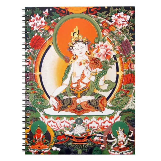 Cuaderno Arte budista tibetano precioso (Frente)