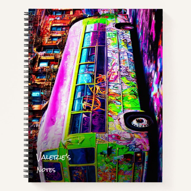 Cuaderno Arte callejero abandonado (Anverso)