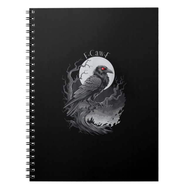 Cuaderno Arte Creativo Pájaro F-Caw-F (Frente)