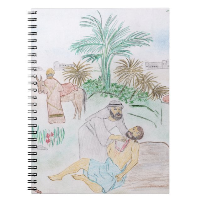 Cuaderno Arte cristiano El buen samaritano (Frente)