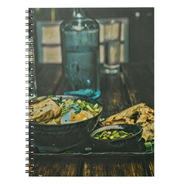 Cuaderno Arte culinario japonés (Frente)