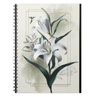 Cuaderno Arte de Amazon Lily - Oro y estilo Scandi